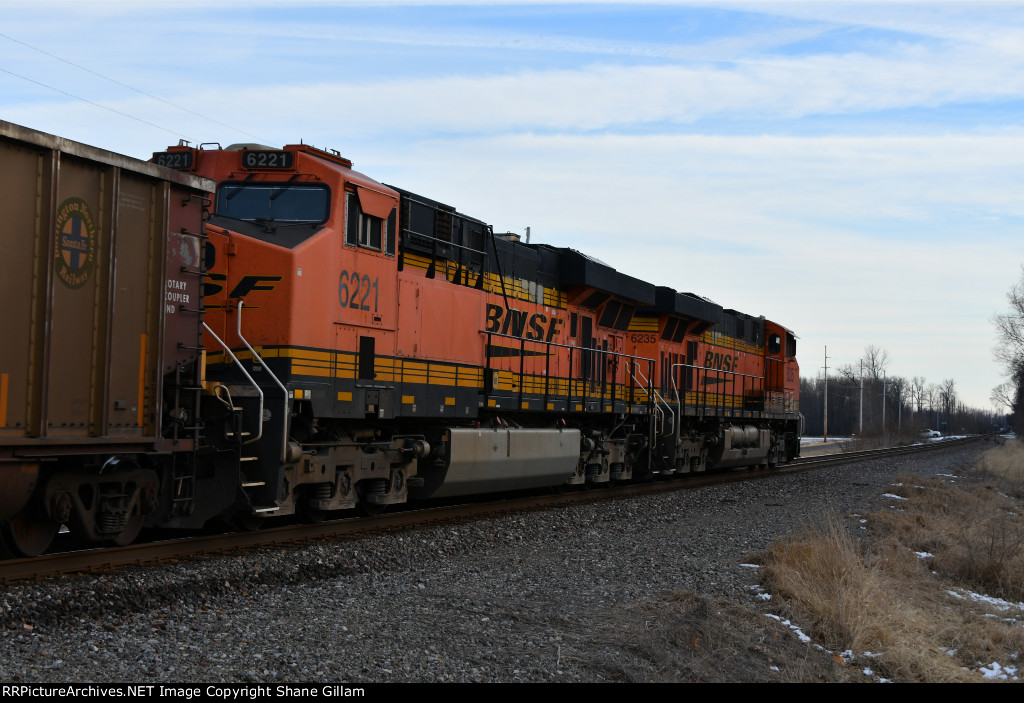 BNSF 6221 Roster